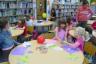 Making birthday placemats at Brownies