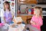 Decorating the Gingerbread House