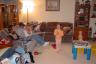 Naked babies running around 