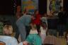 doing the chicken dance