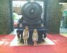 the mall of america - polar express train