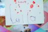 Julia is getting very good at writing her name!