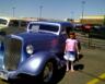 Callie at the car show