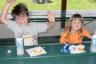 Snack time - Derek & Callie