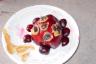 Callie's ladybug snack she made