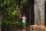 Callie almost loved reading about the animals more than seeing them!