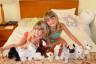 the girls brought all their webkinz