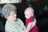 Great Grandma Sunderman and Jaden