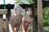 We had a pretend shower