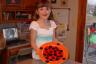 Callie with her plate 
