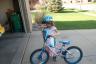 Callie and her new bike
