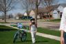 Trying to learn how to ride without training wheels