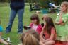 Lauren was very excited with her dog (cookie award)