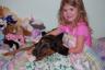 Miley snuck upstairs to cuddle with Julia