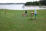 frisbee golfing