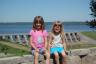 We always have to visit the dam on our camping trips
