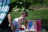 Julia had more fun playing barbies with Grandma Robinson