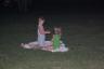 Callie and Andrew played Old Maid in the dark