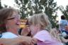 Aunt Charlene and Julia having fun