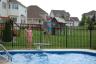 Callie's first solo diving board jump!