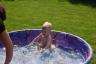 Jace splashing away
