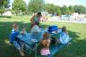 The Sprinkler park -getting ready for lunch