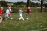 She kicked it almost all the way to a goal!