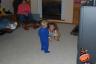 Callie was making Jace laugh and dance