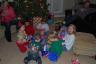 All the great-grandkids opening their gifts