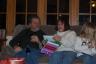 Aunt Bridget and Mommy gave them tickets to see Bill Cosby!
