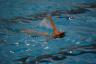 Callie working on her backstroke