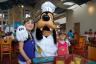 We saw Goofy first!