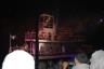 The end of Fantasmic all the characters waved good bye from this boat