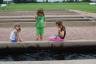feeding the fish
