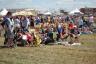 All of us hanging out watching the air show