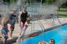 Julia jumping in - although it looks like a bellyflop