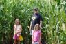 Heading off through the corn maze