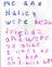 Julia's note about Haley