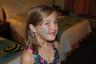 Callie's face painting from Rain Forest Cafe