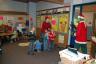 The kids were a bit freaked out at first!