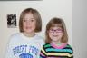 The girls' new haircuts