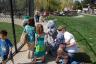 Jace did NOT like these animals!