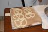 Here are some of the girl's pretzels