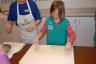 Rolling the dough