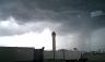 The storm at the Denver airport