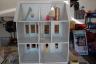 We started wiring it too - the interior walls are just set in, not glued yet