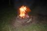 We had to have a campfire even though it was hot