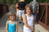 Julia and Callie at the zoo