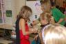 Callie did quite a few tricks for the kids!