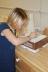 at the grinding machine
